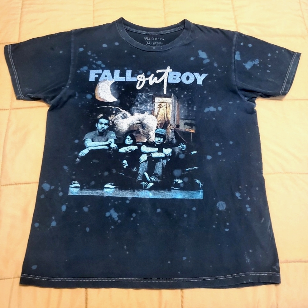 Fall Out Boy Infinity on High Band Tee Shirt RARE